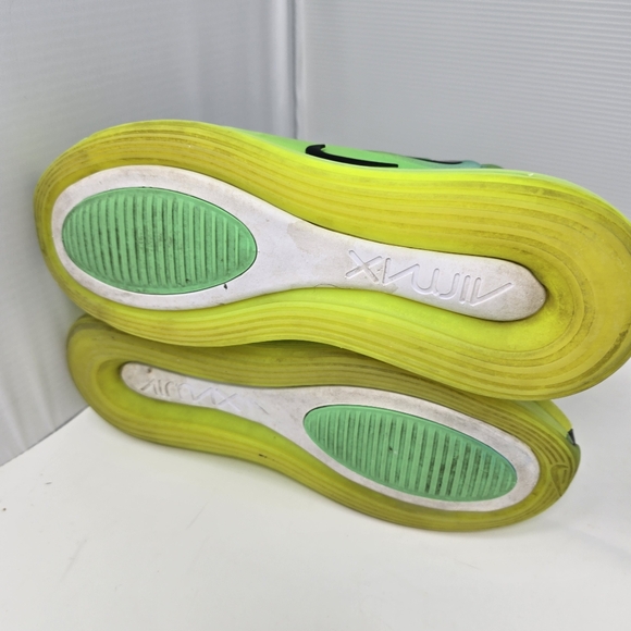 NIKE Air Max 720 Volt Green Men\'s Size 7 Volt Glow Black Sneakers‎ AO2924-701. main image 7